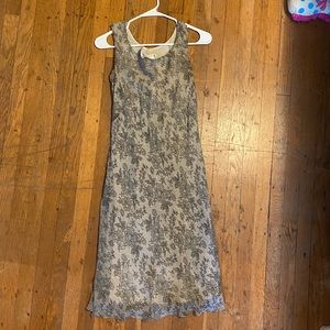 90s style dress, dress is worn but in good condition.